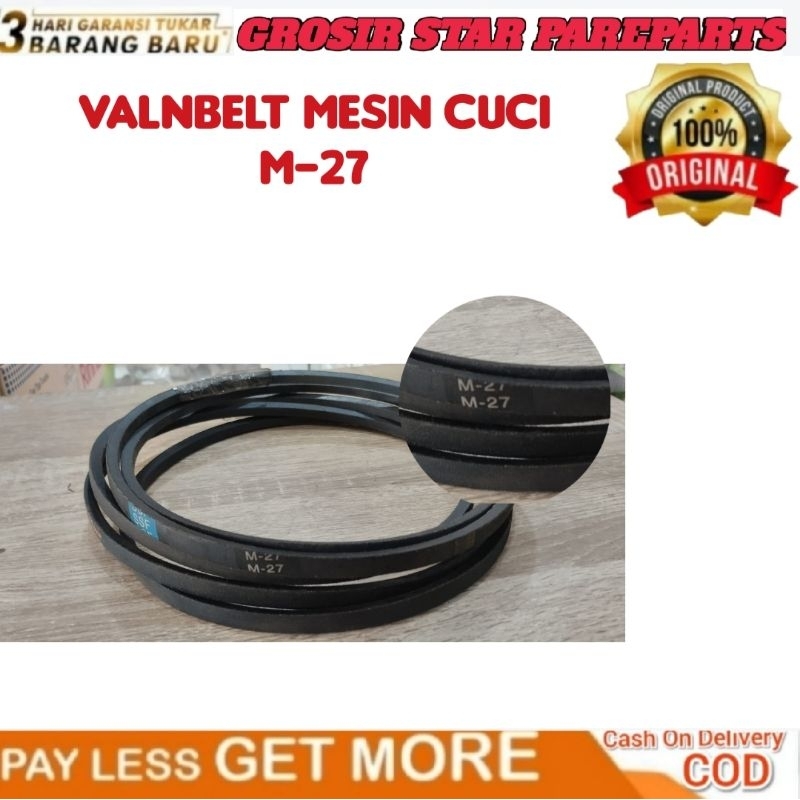 V-belt mesin cuci m 27 VANBELT MESIN CUCI original