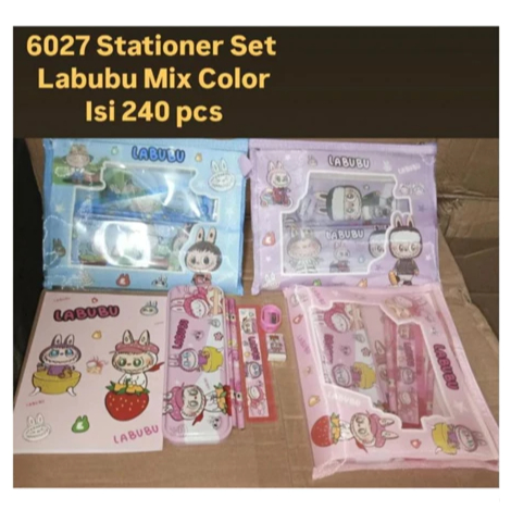 

Alat Tulis Set Karakter Labubu Study Stationery Set Stat kode 6027 Komplet