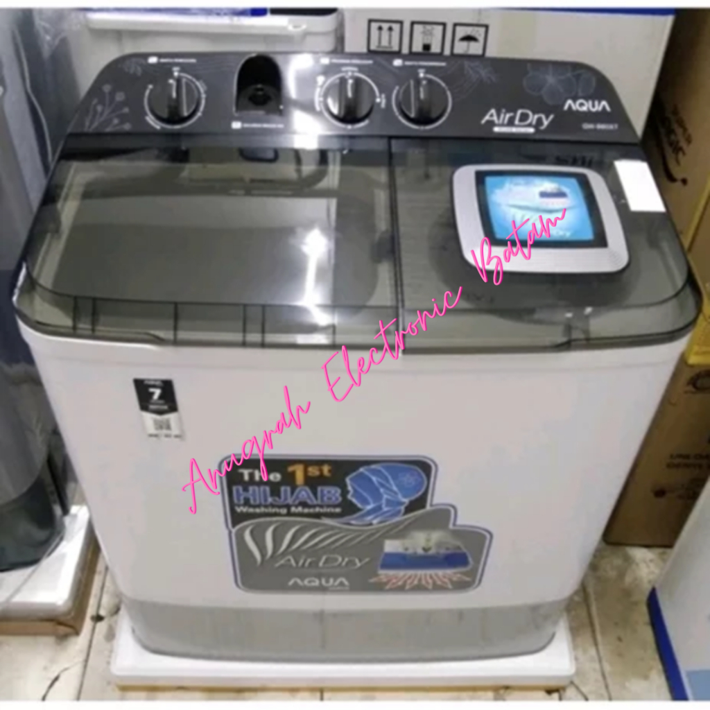 AQUA MESIN CUCI 2 TB QW-1060XT / QW 1060XT - 10 Kg BATAM