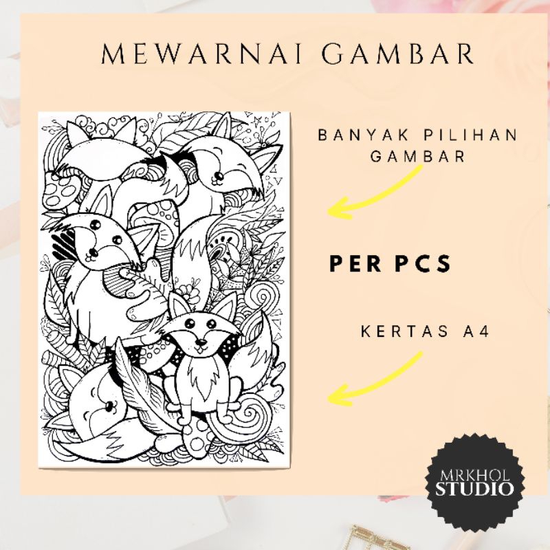 

Jual Kertas Gambar Mewarnai Murah Langsung Kirim Per Pcs