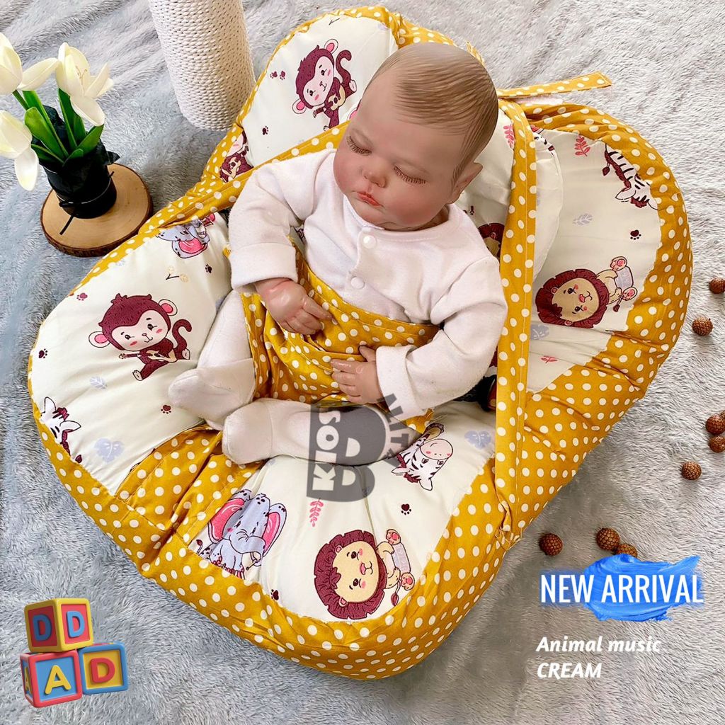 KIOSBALITA.ID -  SOFA BAYI JUMBO DENGAN SABUK PENGAMAN GESPER MULTIFUNGSI BISA UNTUK KASUR BAYI FREE