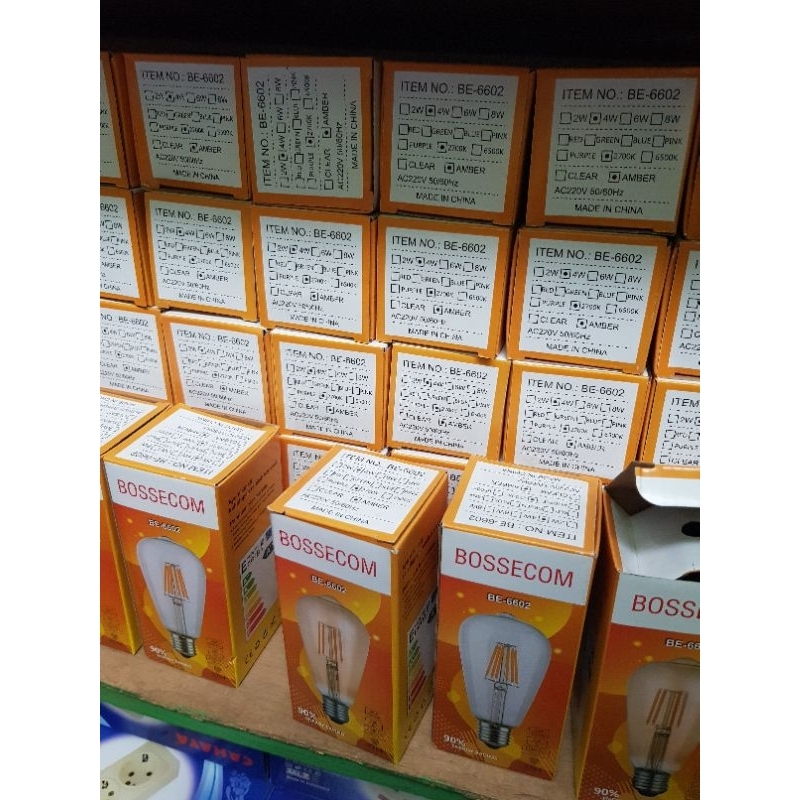 Bossecom lampu cafe//warna kuning