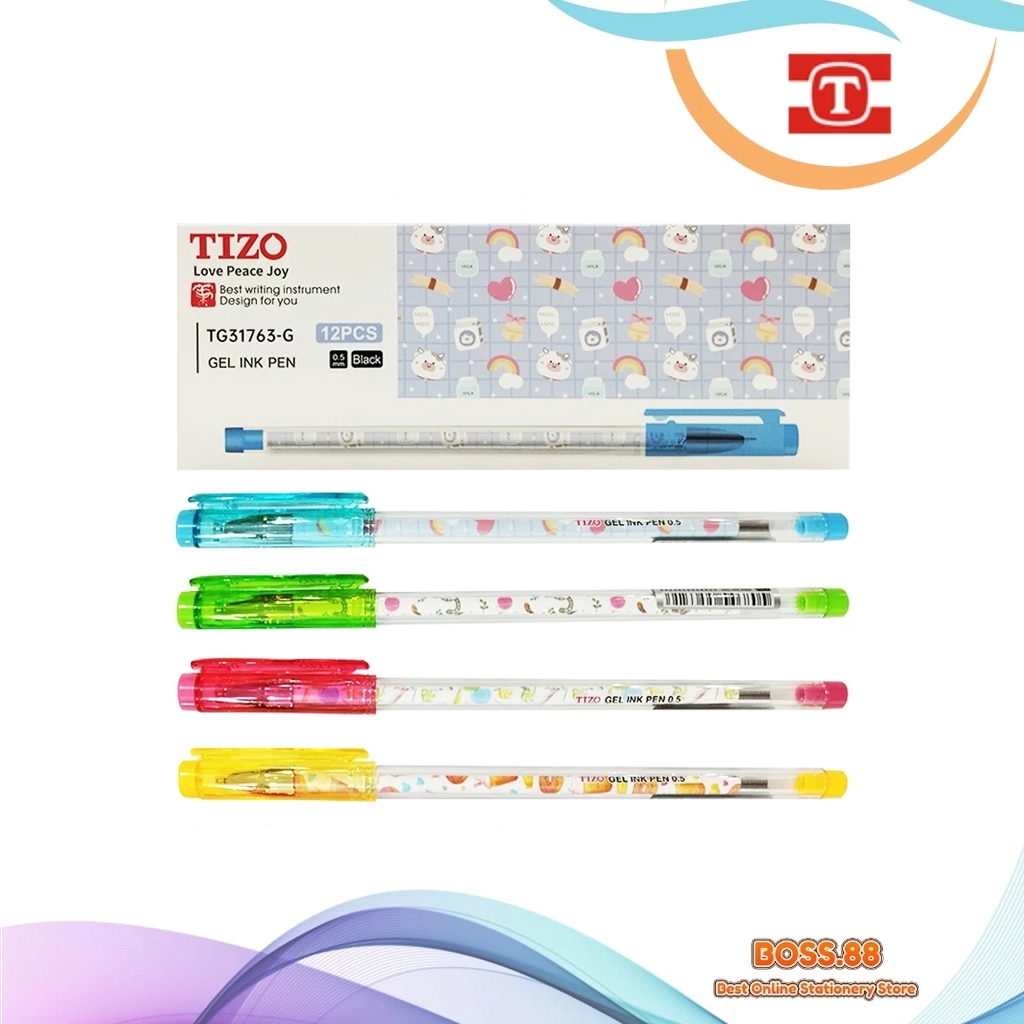 

GEL PEN TIZO TG-31763 (12 PCS)