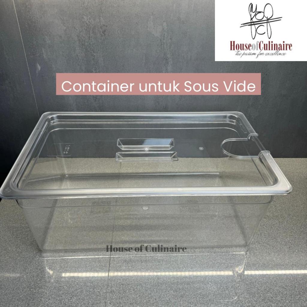 Sous Vide Accessories Container + Cover For Anova Sous Vide