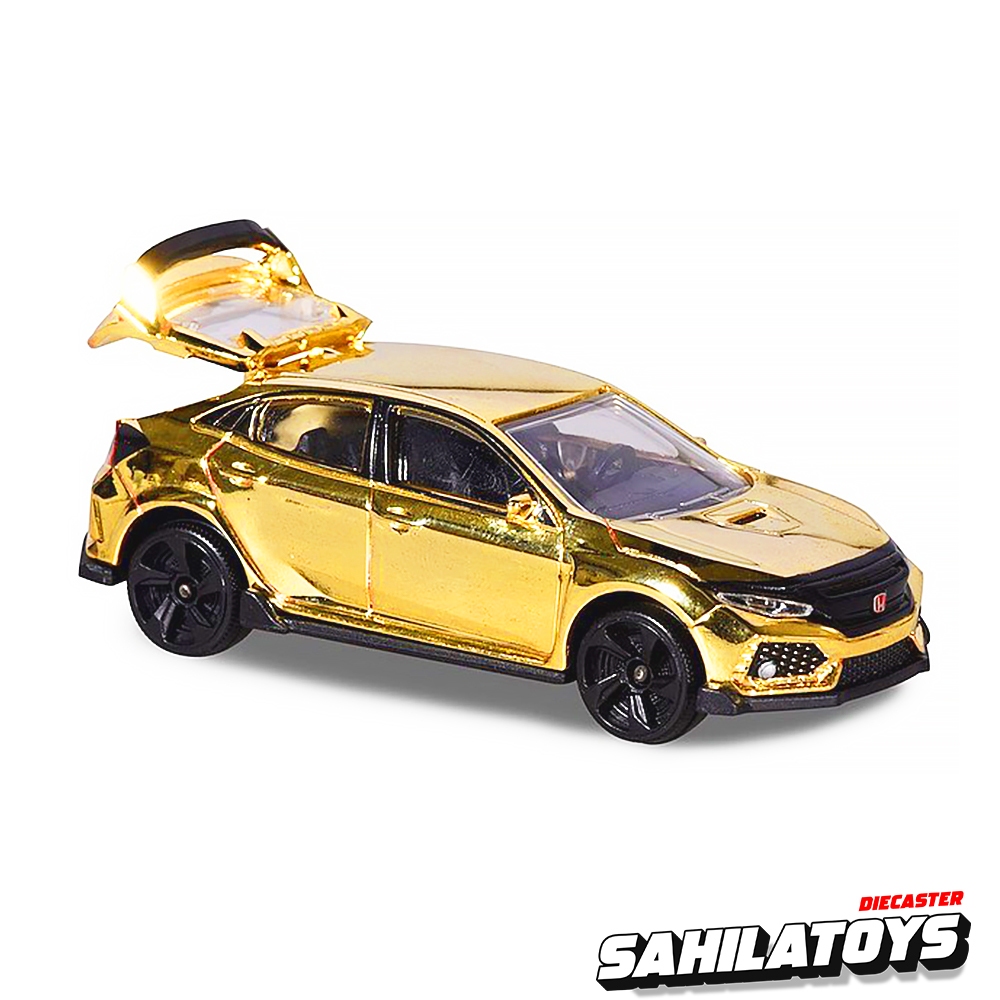 Majorette Honda Civic Type R Gold