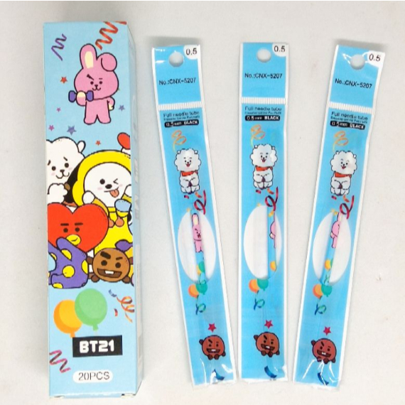 

REFILL PULPEN BTS/REFILL GEL PEN BT21/ISI ULANG TINTA BTS