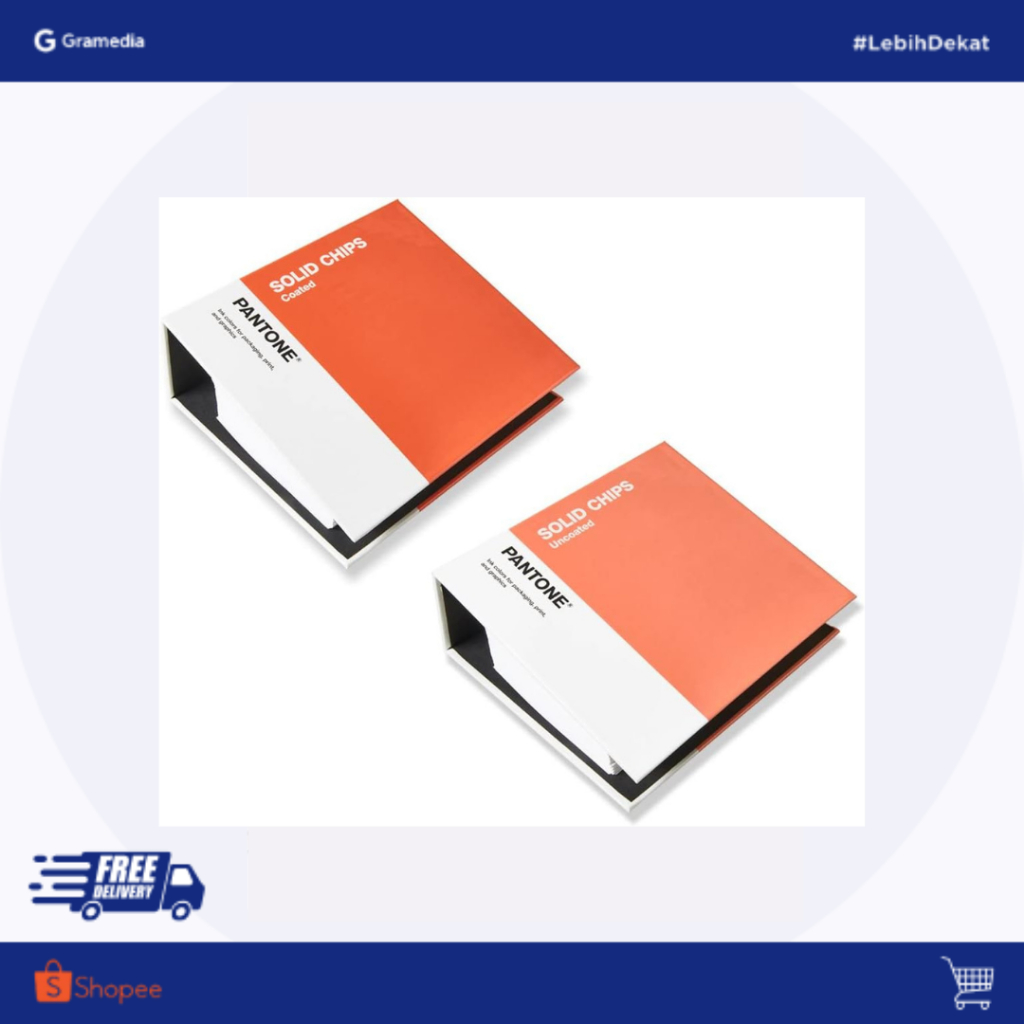 

GRAMEDIA BOGOR - Pantone Solid Chips Coated & Uncoated