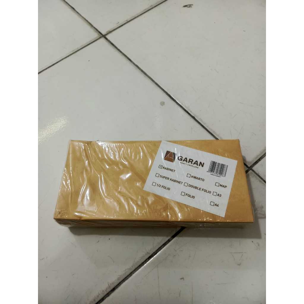 

amplop coklat kabinet/amplop gaji 1 pack isi 100 pcs