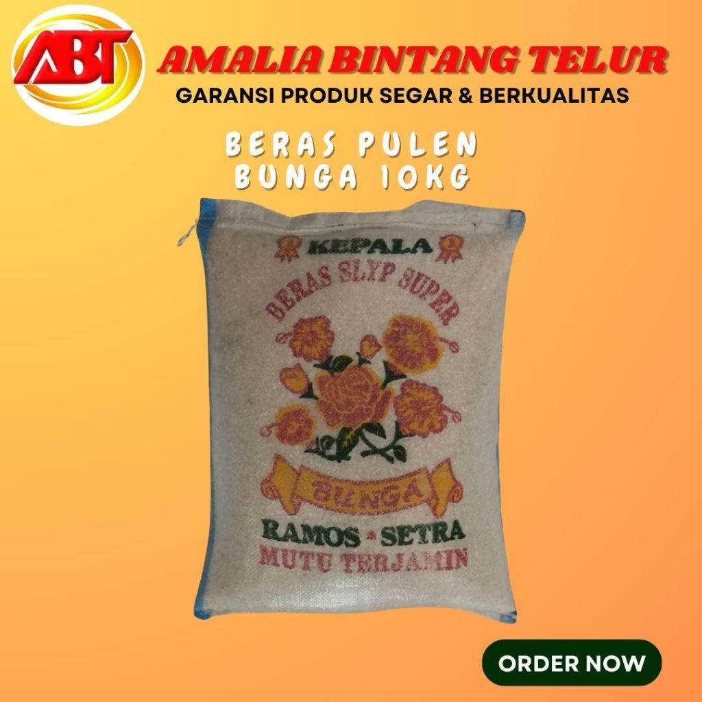 

ABT - Beras Pulen Cap Bunga 10kg