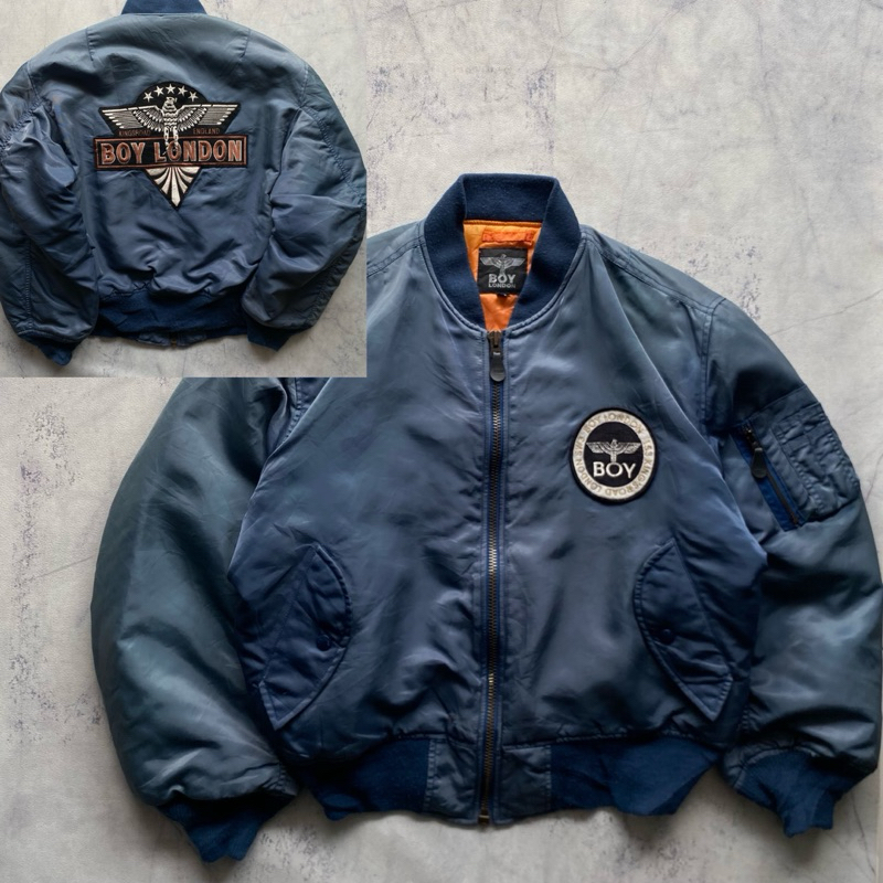 Vintage MA1 Jacket Boy London (navy)