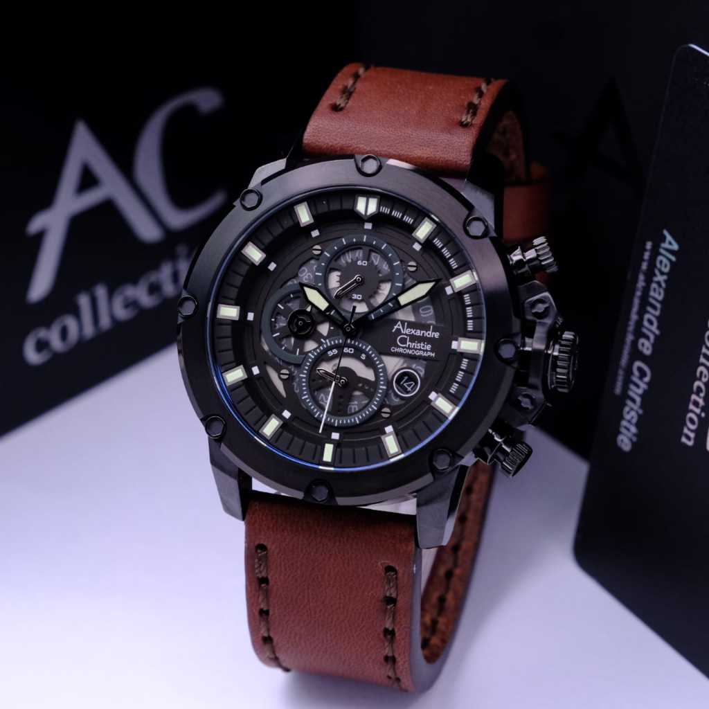 Jam Tangan Pria Alexander Christie Original AC6564