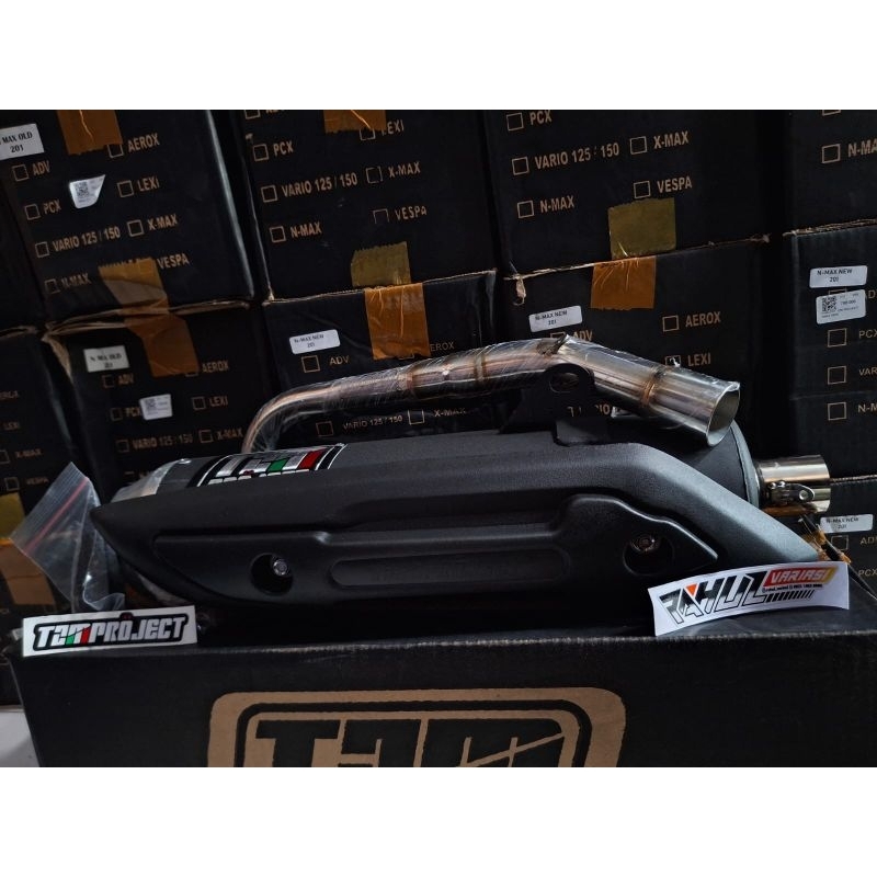 KNALPOT TZM PROJECT PEMAKAIAN MIO M3