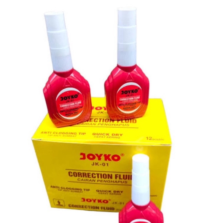 

KODE B89L Tip Ex Cair JOYKO JK1 ISI 12 PCSPACK