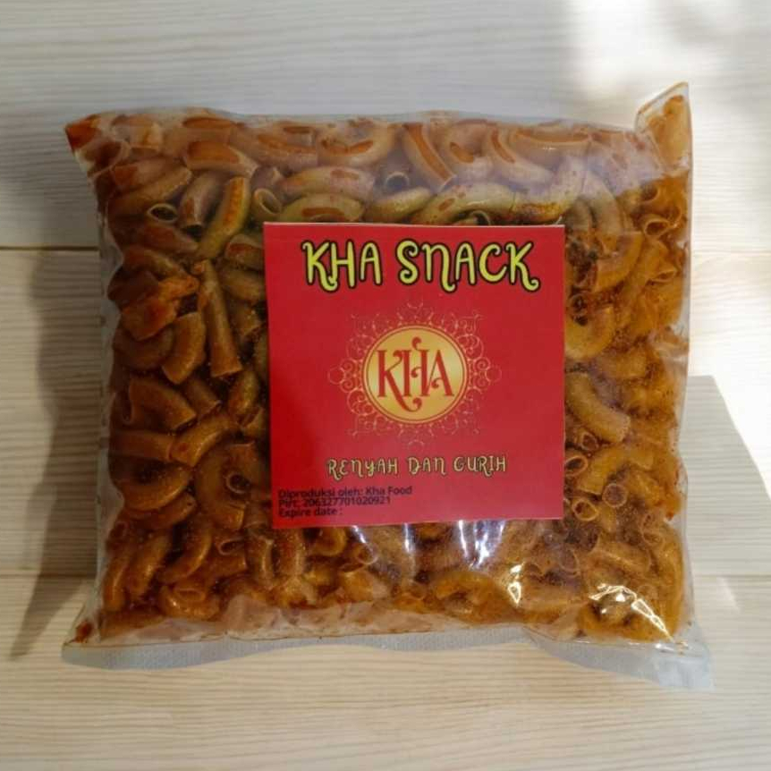 

Makaroni Pedas Daun Jeruk Kriuk Bumbu Cikruh Cemilan Snack Makroni Pipa Bantat