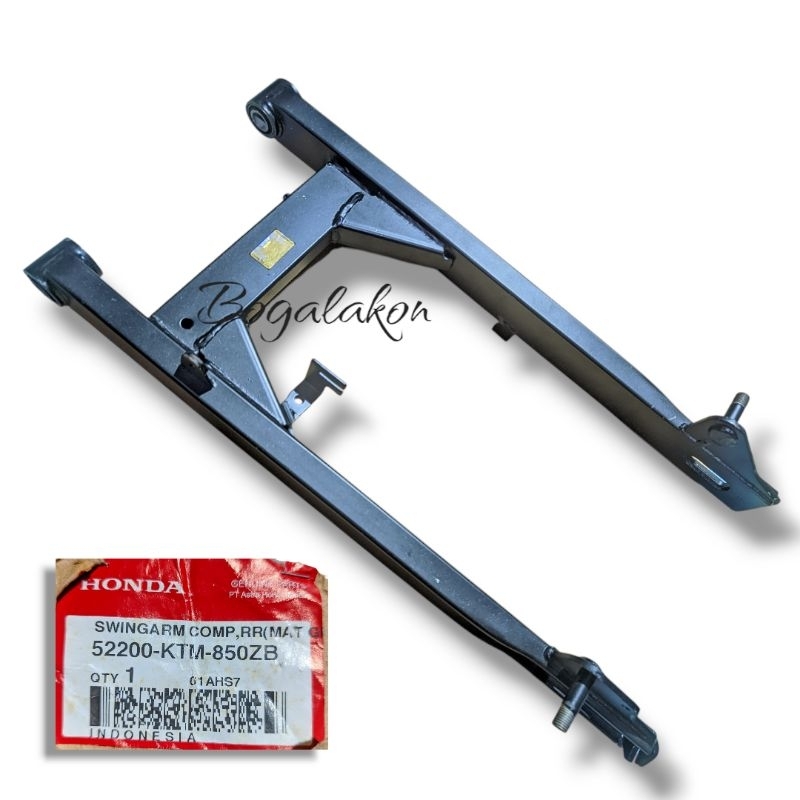swing arm supra x 125 old ktm kvln non cakram original ahm 52200ktm850zb