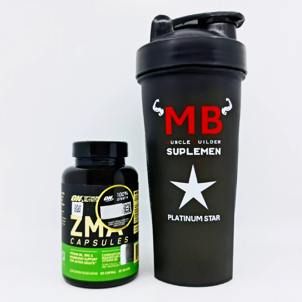 ZMA ON 90 caps Optimum Nutrition Zinc Magnesium Aspartate Vitamin B6 Oxide Capsules Capsule Kapsul 9