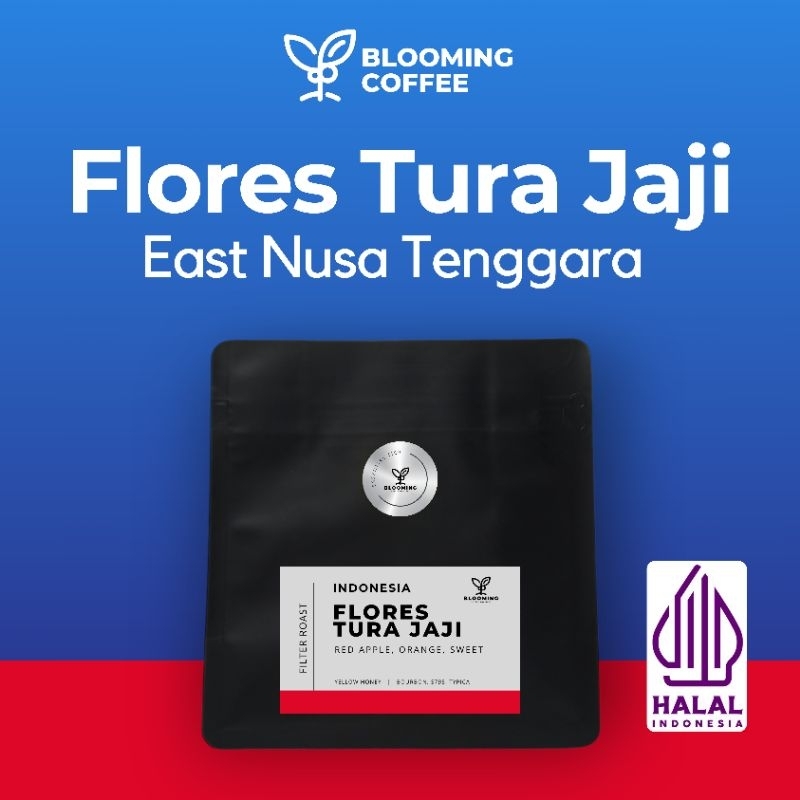 

Flores Tura Jaji | Filter Roast | Blooming Coffee Single Origin Biji Kopi Arabica