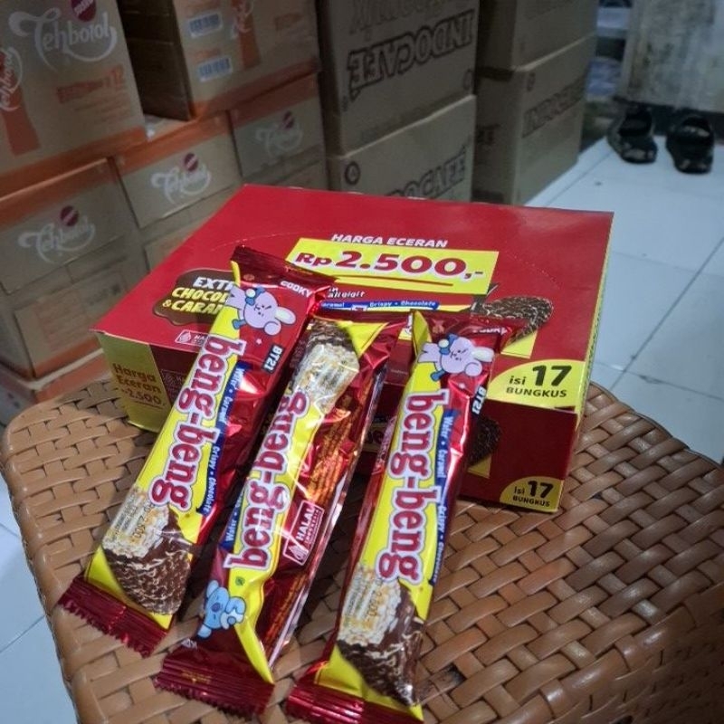 

Waffer Coklat Beng beng box 1Dus