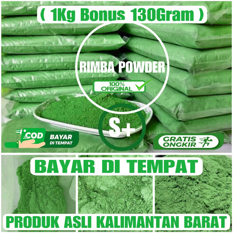 

( 1Kg + Bonus 130Gr ) Bubuk sambiloto khas kalbar grade ( S+ )
