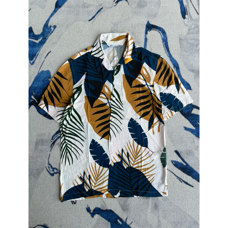 Kemeja Zara Floral | Zara Man Hawai