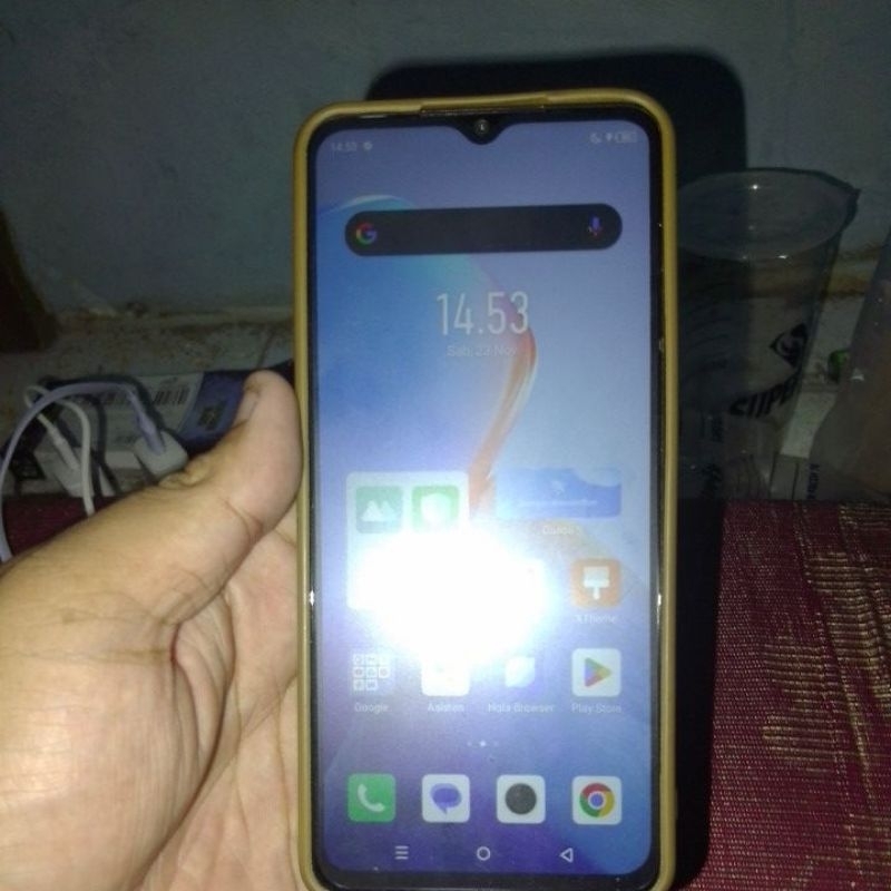 HP second infinix smart 7 no minus