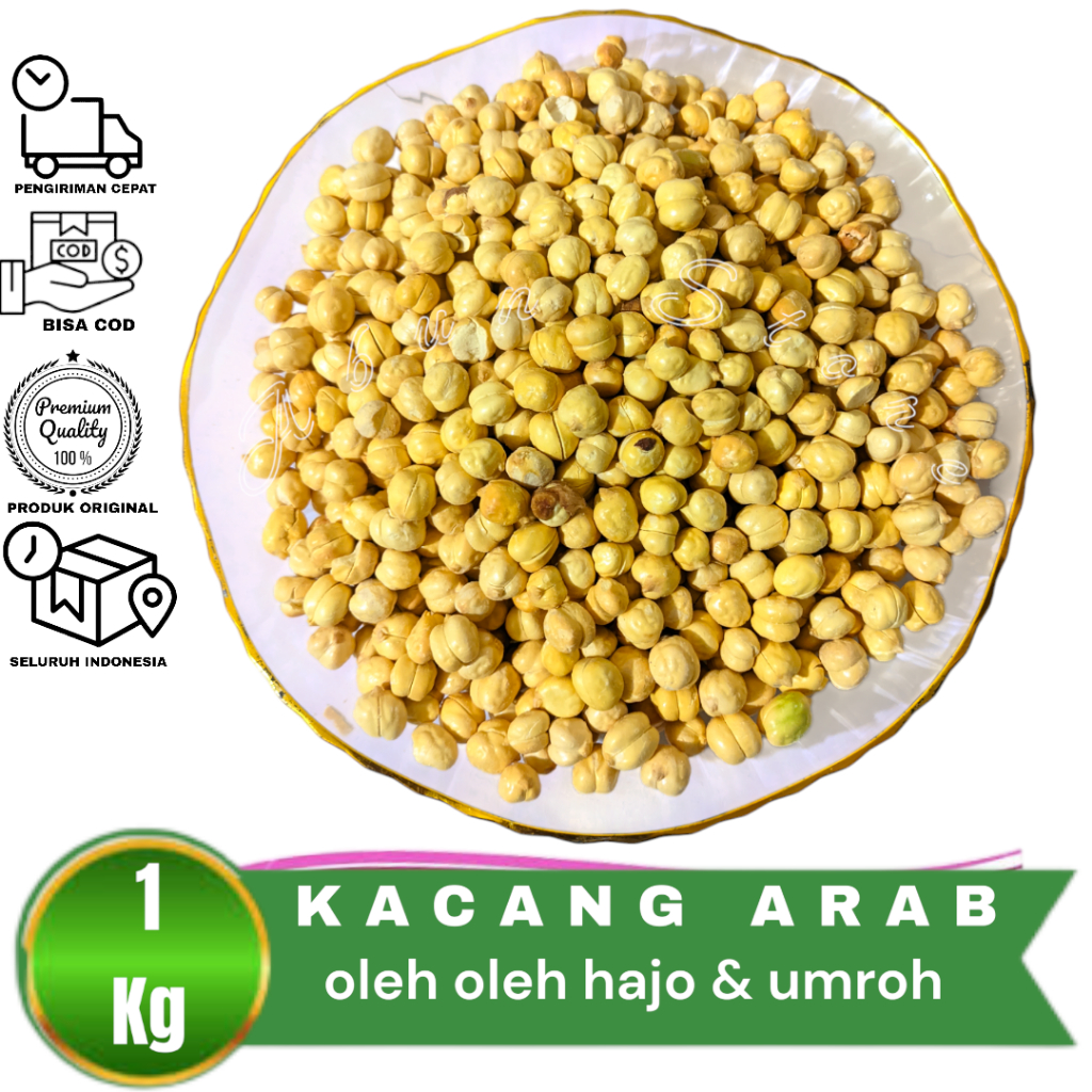 

Kacang Arab Cangrab Asli Original 1kg 500gr Oleh Oleh Kado Umroh Cemilan Kering Makanan Gurih Al Mina