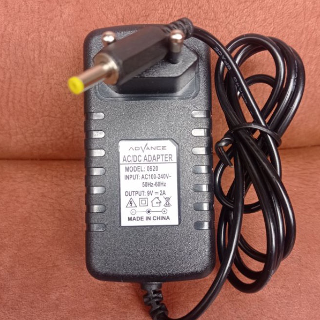 FG2 Epoel Adaptor charger cas speaker pobel meting Advance 9V 15A9V 2A untuk seri k881k882k6d k121k1