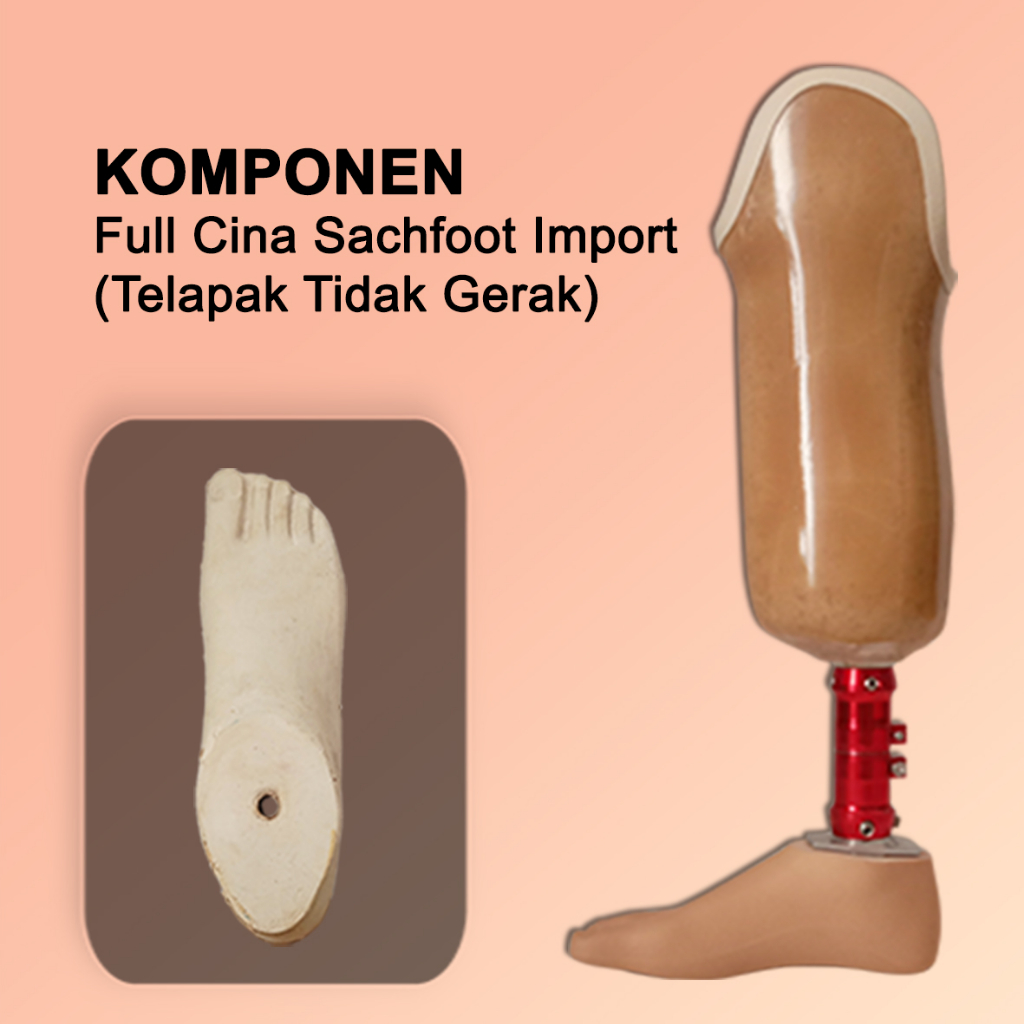 Kaki Palsu Bawah Lutut Import