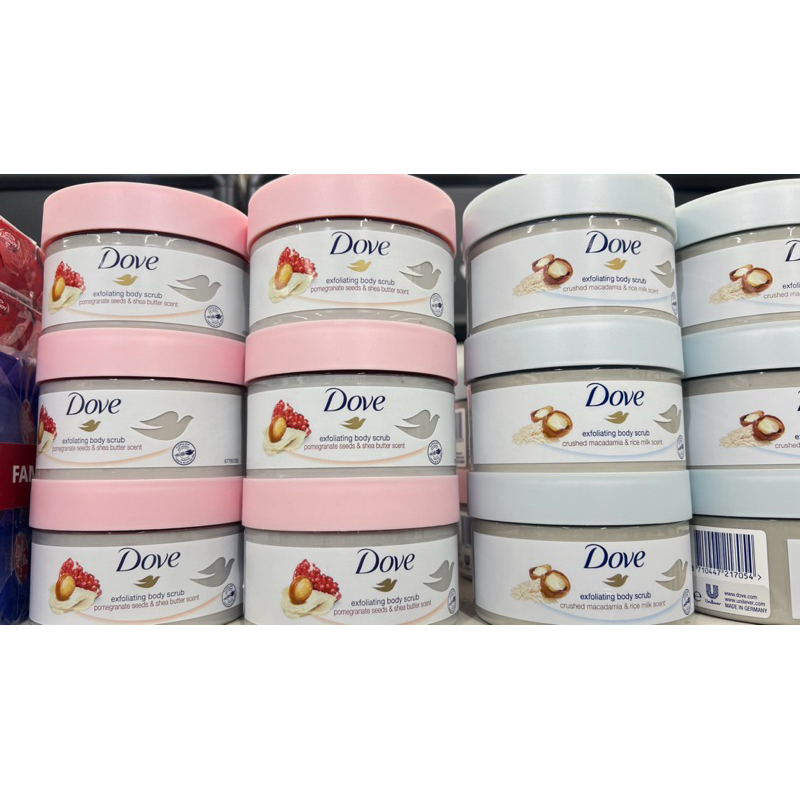 Dove Exfoliating Body Scrub