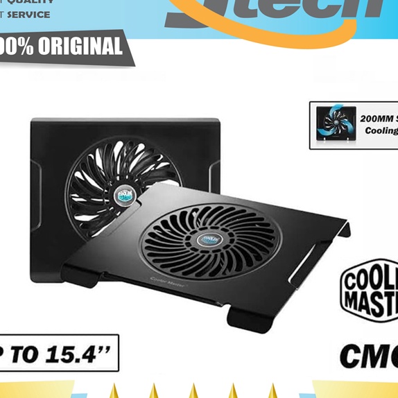 HJ6 Cooling Pad Cooler Master Notepal CMC3  Notebook Cooler Fan  Laptop Cooling pad