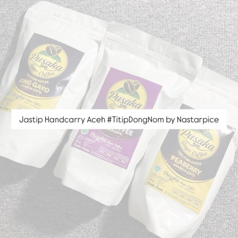 

Jastip Handcarry Aceh #TitipDongNom by NASTARPICE