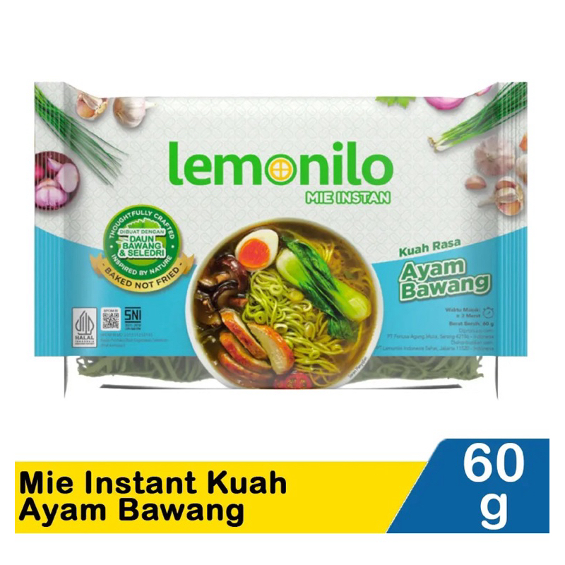 

lemonilo mie instan kuah alami ayam bawang 60 gr