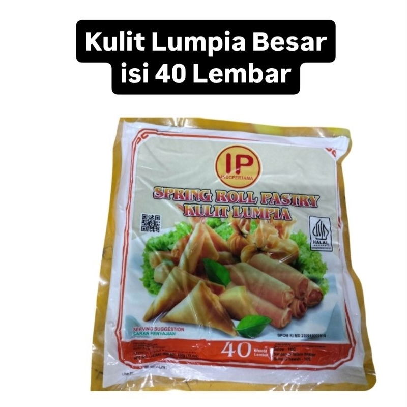 

Springroll Pastry Kulit Lumpia Besar