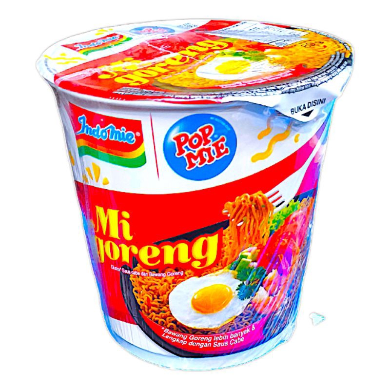 

Indomie POP MIE GORENG: Indomie Goreng Favorit Semua Umat Sekarang Hadir Dalam Versi Cup Rasa Legend Yang Sudah Terjamin