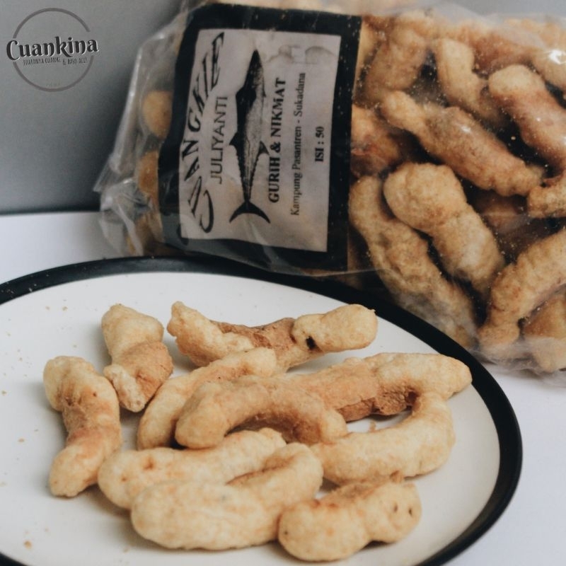 

Cuankie Tahu ikan tenggiri isi 50 cemilan topping baso/seblak