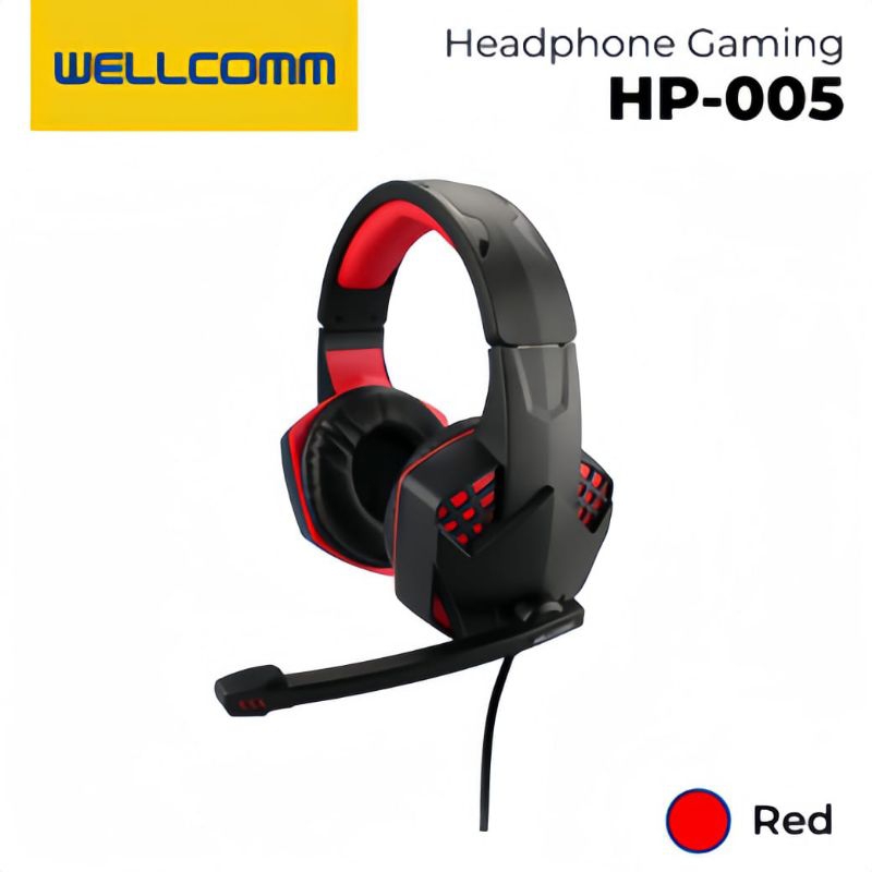 headphone gaming wellcomm HP-005