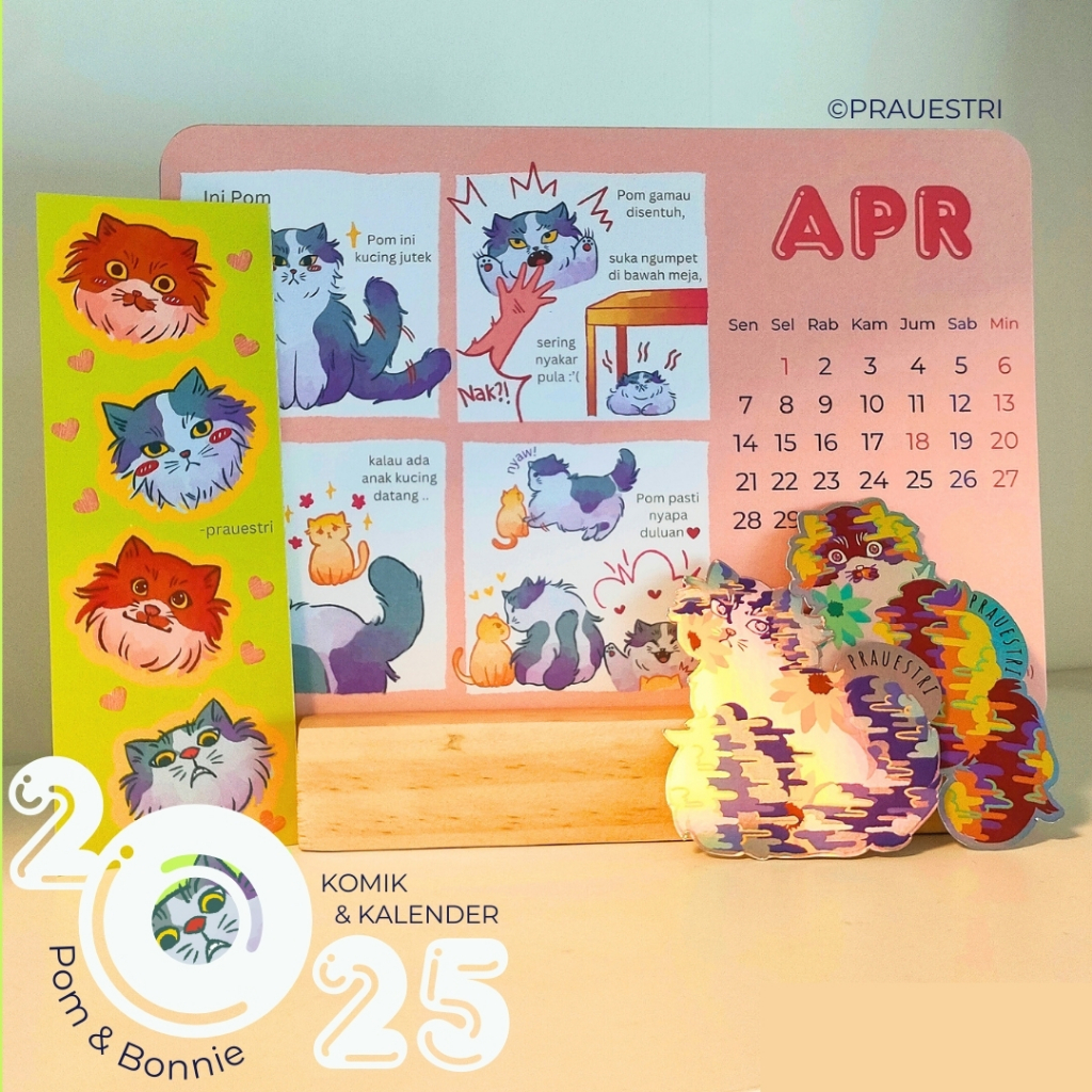 

Kalender 2025 & Komik Kucing