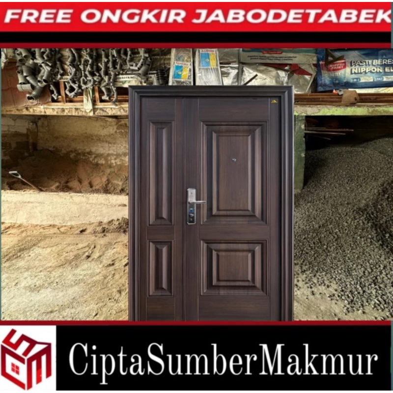 PINTU UTAMA BAJA / PINTU BAJA FORTRESS MOTHER AND SON TYPE 120.19 (120x210)