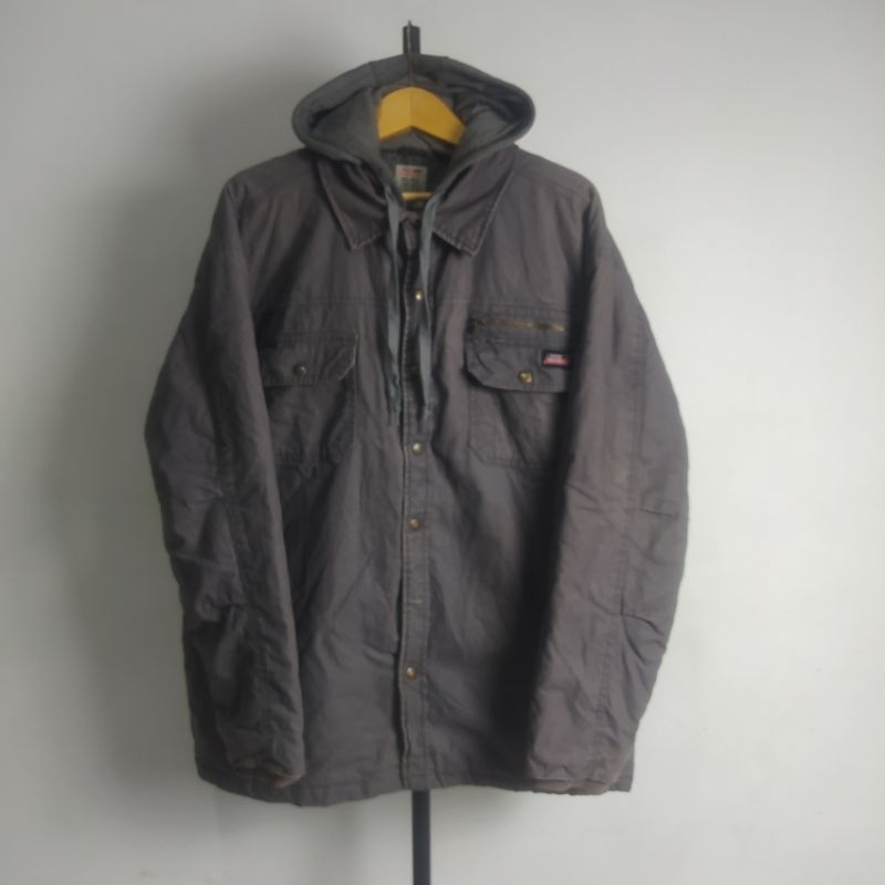 Dickies Work Jacket Kondisi Semi Tempur, Duck Canvas