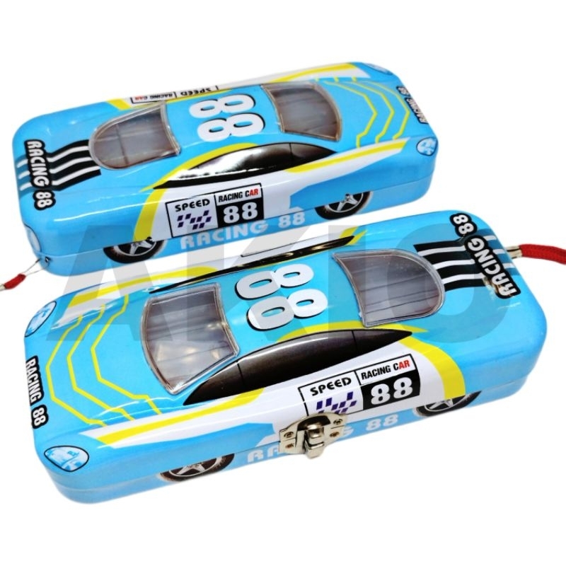 

Tempat Pensil Anak Karakter RACING 88 3 Susun Tingkat Mobil Kaleng Besi Murah B-233 BR
