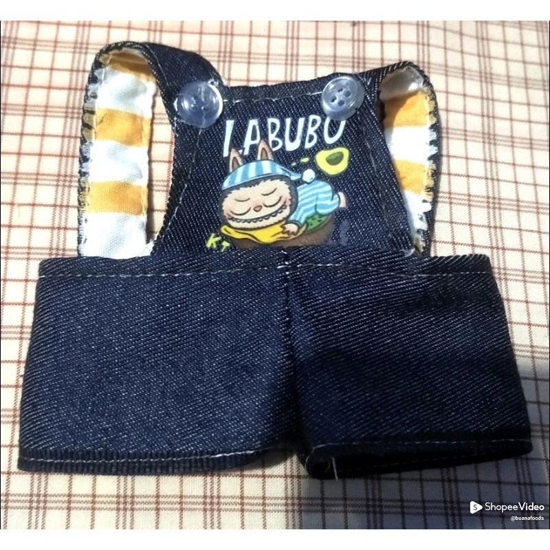 baju boneka labubu handmade