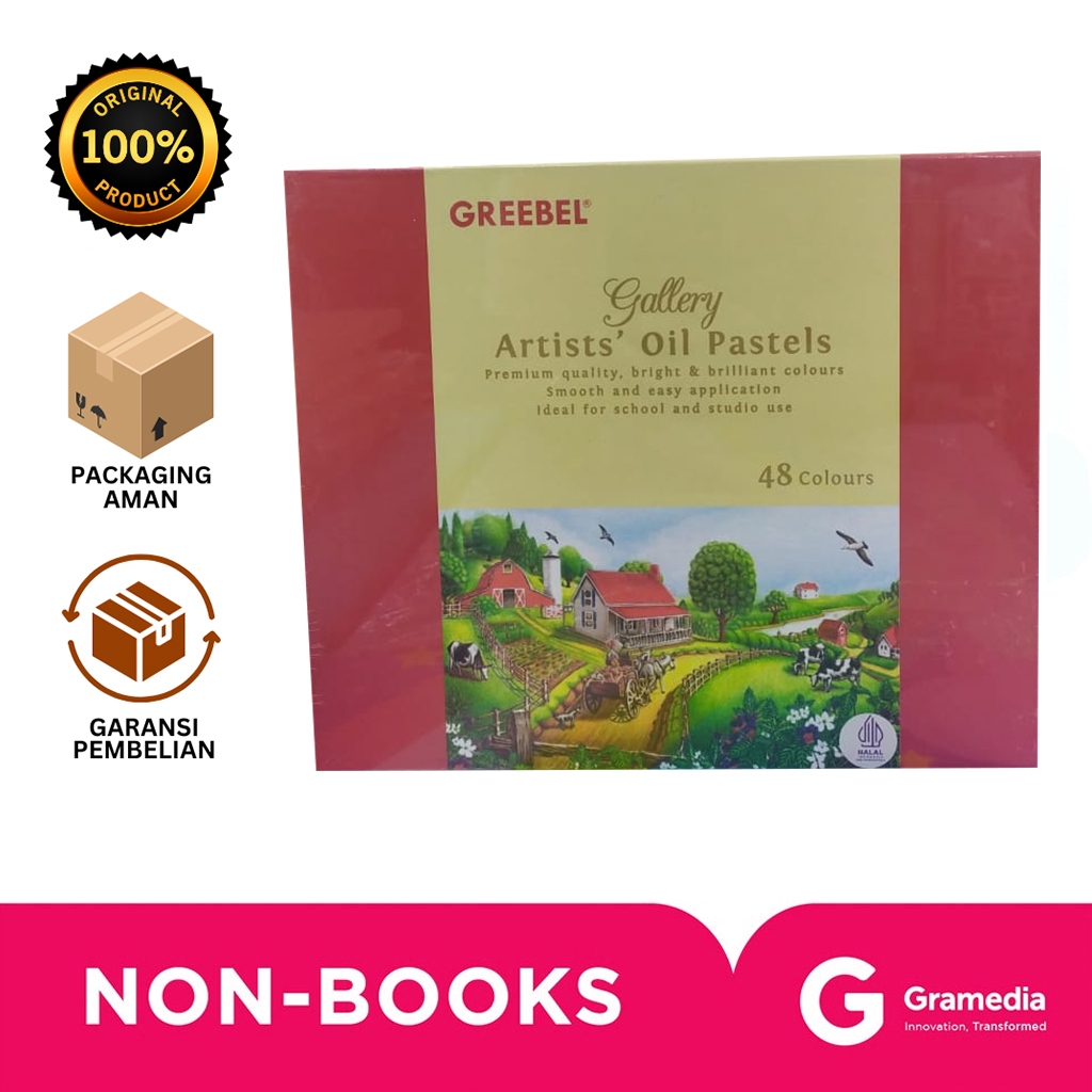 

Gramedia Bali - GREEBEL ARTIST OIL PASTEL 48C CRD