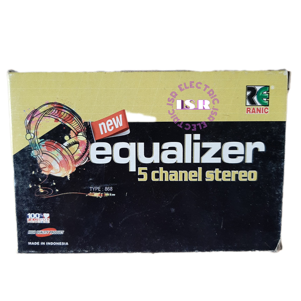 EQUALIZER 10 CHANEL STEREO RANIC TL 074