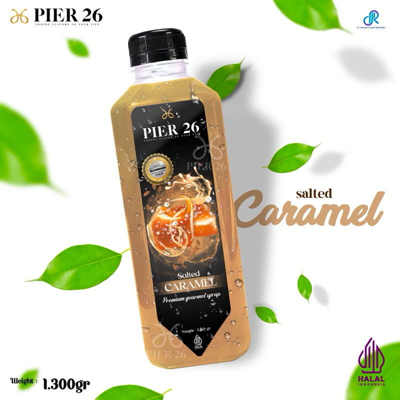 

Syrup Pier26 Salted caramel 1.300gr / sirup salted caramel pier26 premium - original - Halal