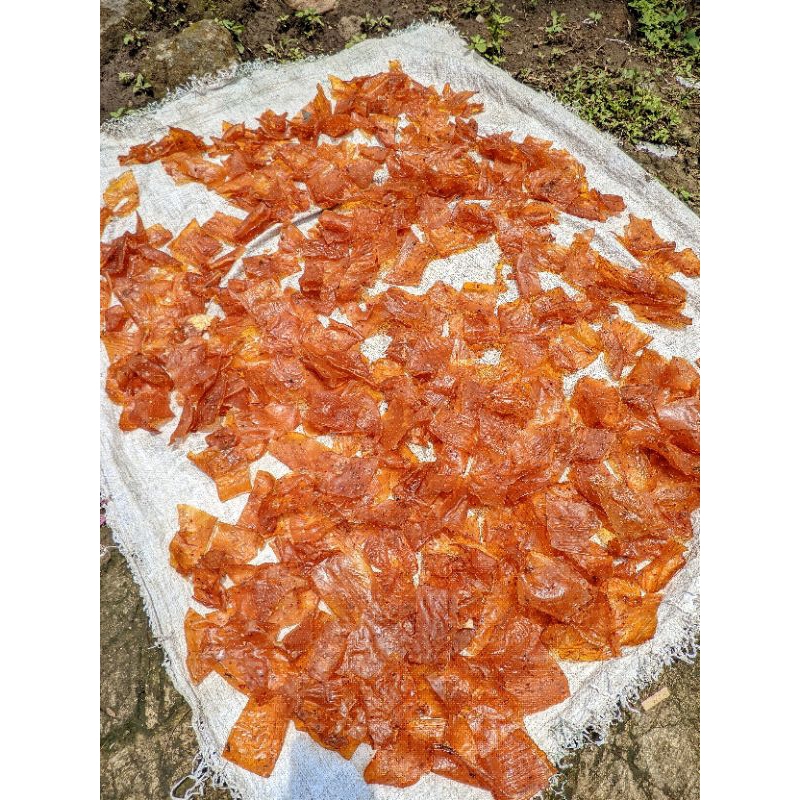 

Kerupuk kikil gurih pedas manis 1kg