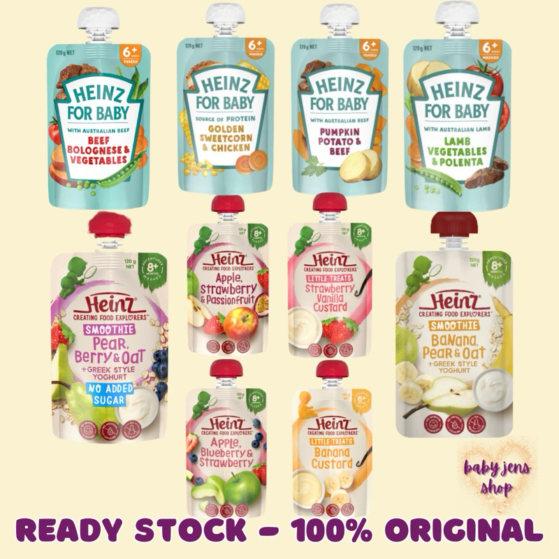 Heinz Baby Food For 8 Months