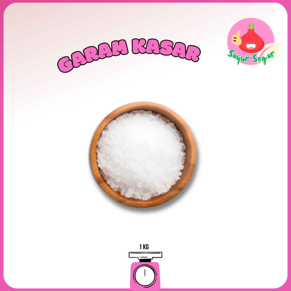 

Sayur Segar - Garam Kasar Krosok/Salt 1 kg