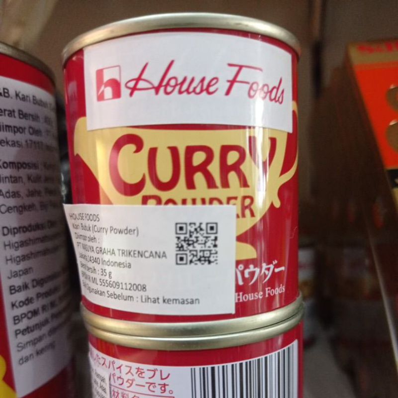 

House curry powder japan 35gr