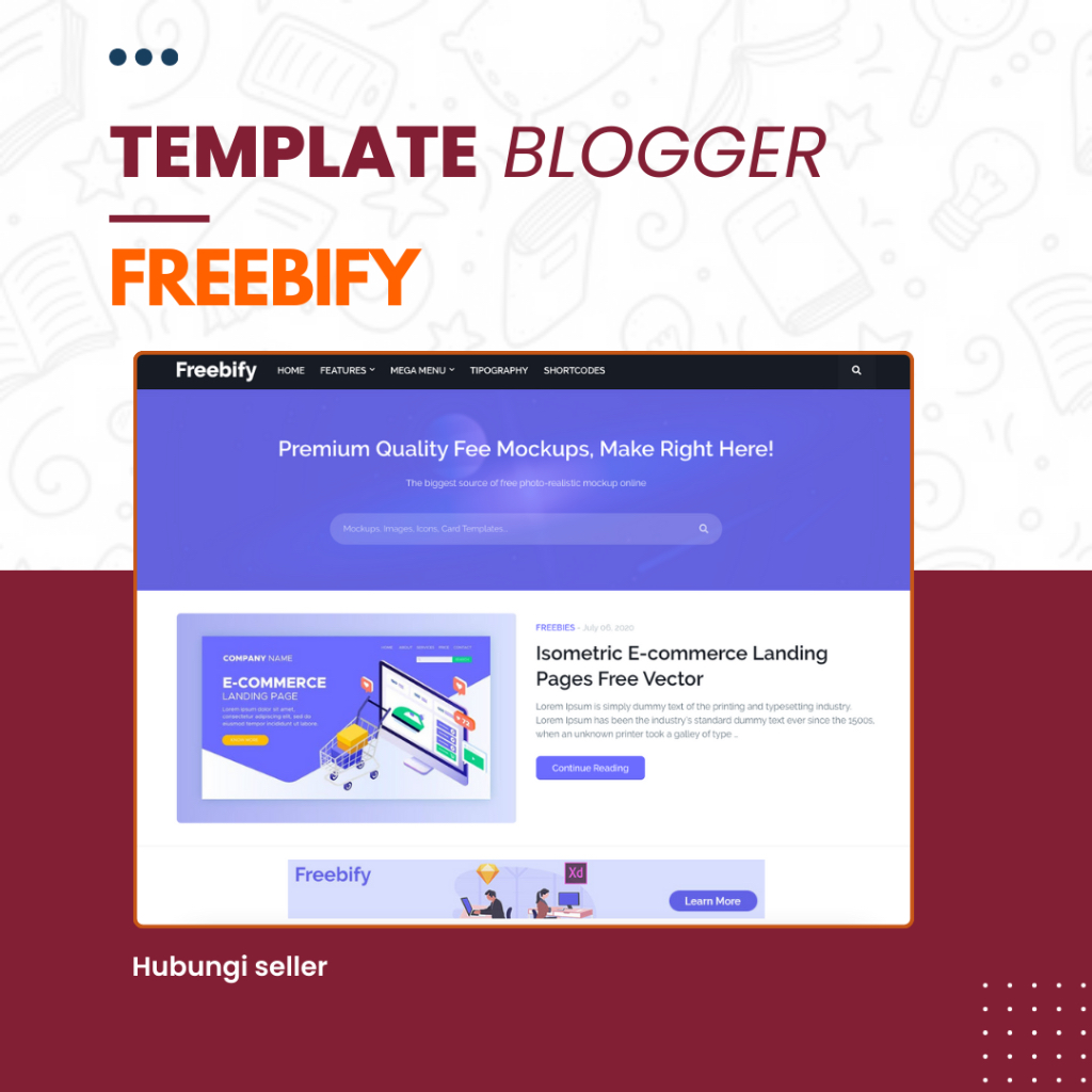 Template Blogger Freebify Premium