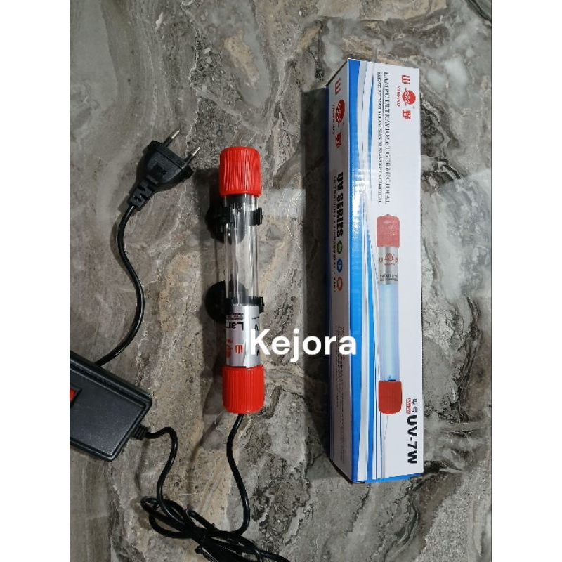 YAMANO UV 7 Watt / Lampu ultraviolet yamano uv/ Lampu aquascape yamano uv 7watt